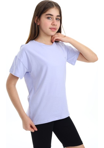 Kız Çocuk Baskılı Tişört