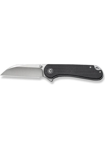 Elementum Flipper & Thumb Stud Knife Black Micarta Handle Çakı