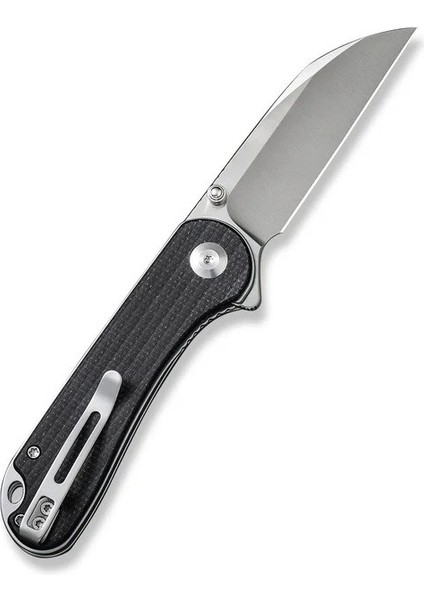Elementum Flipper & Thumb Stud Knife Black Micarta Handle Çakı modelleri