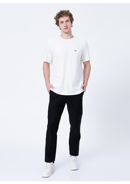 Smart 360 Comfort Knit Chino Siyah Erkek Slim Fit Pantolon A1419-0002 Beden: 33-32