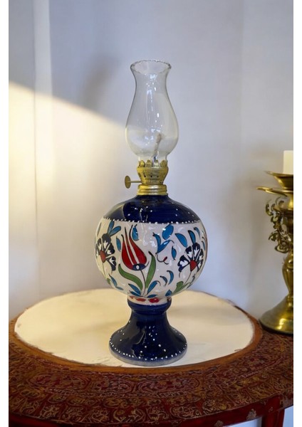 El Yapımı Çini Gaz Lambası