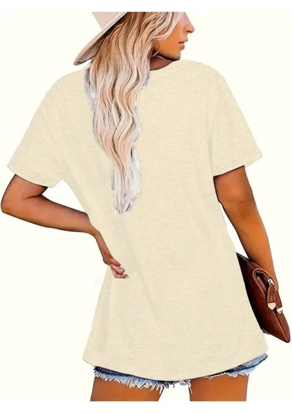Kadın Özgür Ruh Baskılı Beyaz T-Shirt Oversize Salaş fiyatları