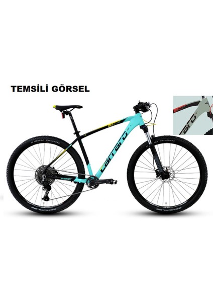 29J Carraro Bıg 2911 Dağ Bisikleti - Mat Yeşil Siyah Kırmızı - 48 Kadro