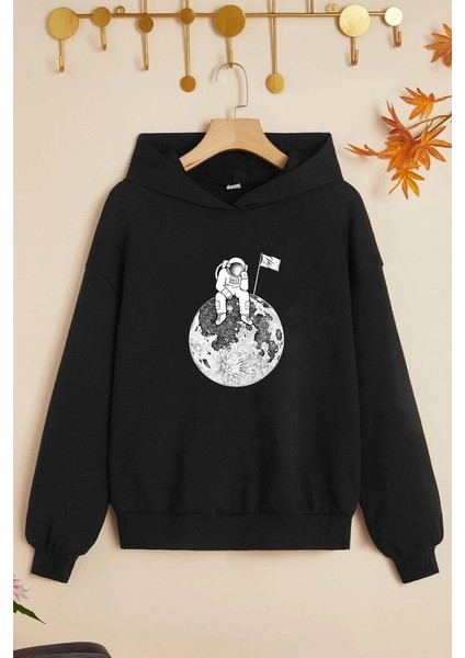 Only Trendwear Çocuk Astronot Baskılı Sweatshirt