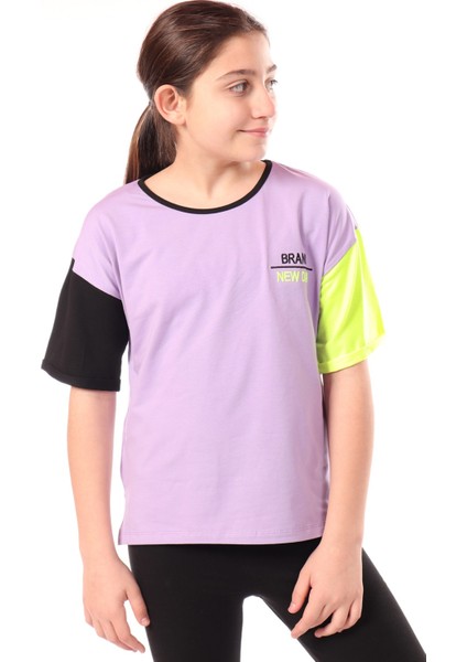 Kız Çocuk Nakışlı Tişört