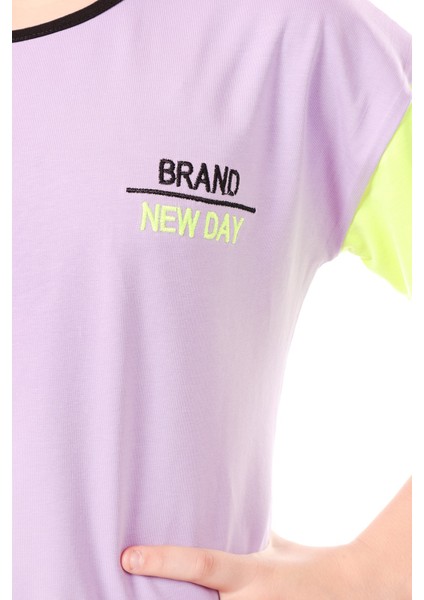 Kız Çocuk Nakışlı Tişört modelleri