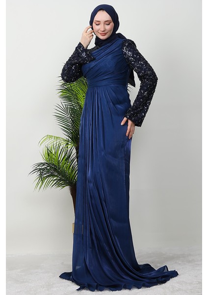 Tülay Taşlı Abiye Lacivert fiyatları