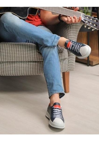 JF-5580 Erkek Yumuşak Deri Premium Sneaker Ayakkabı fırsatları