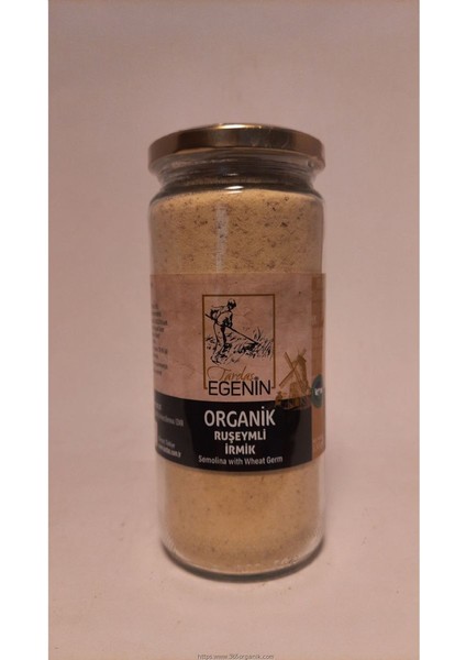 Organik Ruşeymli Irmik 330 gr