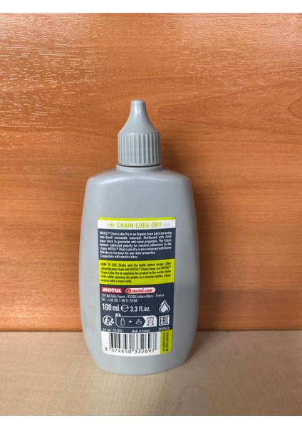 Bıke Care Chaın Lube Dry 100 ml fiyatları
