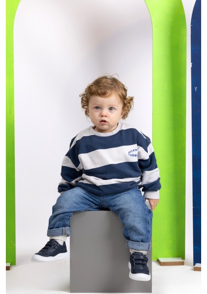 Toms Deri Erkek Bebek Günlük Ayakkabı Lacivert fiyatları