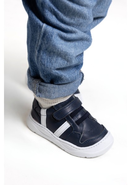 Toms Deri Erkek Bebek Günlük Ayakkabı Lacivert modelleri