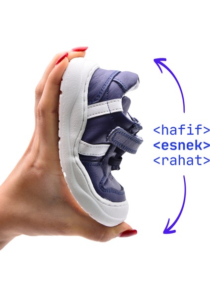 Toms Deri Erkek Bebek Günlük Ayakkabı Lacivert indirimleri