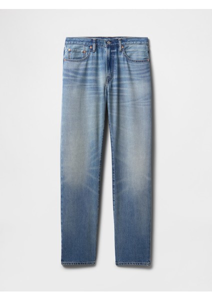 Erkek Mavi Ultrasoft Straight Jean Pantolon