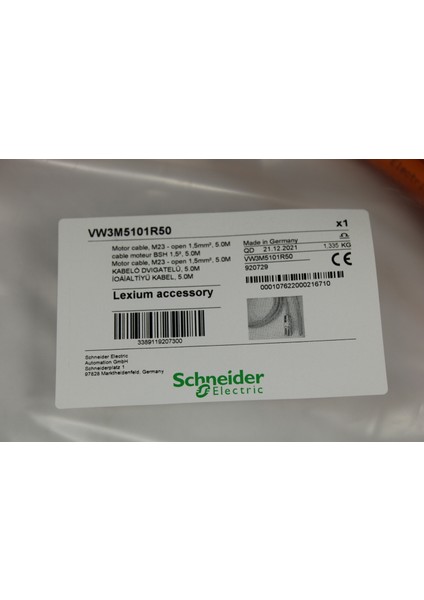 Schneider VW3M5101R50 Kablo