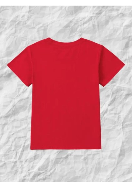 Çocuk Atatürk / Bayrak Baskılı Kısa Kollu Siyah Beyaz Kırmızı T-Shirt fırsatları