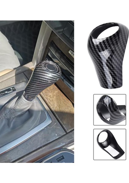 Mercedes Için Vites Topuzu Karbon Trim W203 W203 W211 W212 Glk