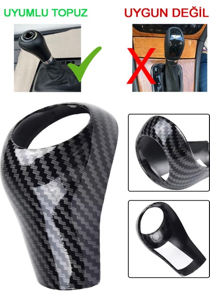 Mercedes Için Vites Topuzu Karbon Trim W203 W203 W211 W212 Glk fiyatları