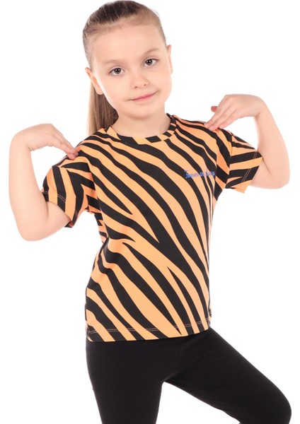 Kız Çocuk Baskılı Tişört