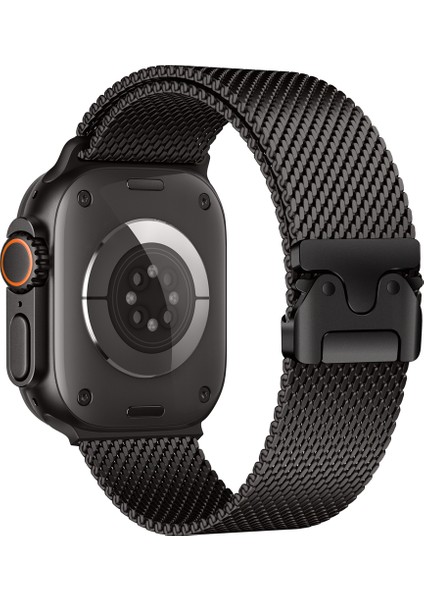 Apple Watch 44MM Kordon Titanyum Kelebek Klipsli Milano Loop 121 fiyatları