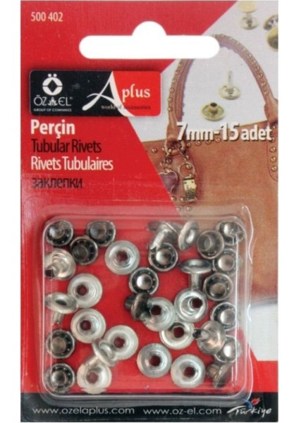 7 mm 15 Adet Metal Renkli Perçin 500 402