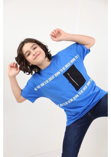 Erkek Çocuk Baskılı Tişört