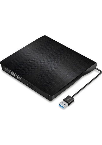 Anaway Shopping Harici USB 3.0 Taşınabilir CD DVD Yazıcı Okuyucu Windows Mac Dizüstü Masaüstü Bilgisayar