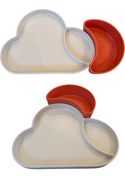 Bambu Trixie Bardak ve Kaşık Raccoon / Tum Tum Bambu Bölmeli Tabak ve Kase Seti modelleri