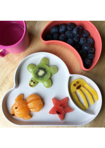 Bambu Trixie Bardak ve Kaşık Raccoon / Tum Tum Bambu Bölmeli Tabak ve Kase Seti indirimleri