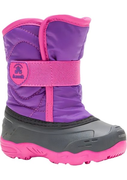 Snowbug5 Unisex Çocuk Mor Bot
