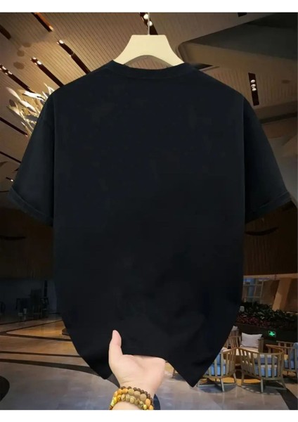 Erkek Uçak Grafiklı T-Shirt Yeni Sezon Oversize Salaş fiyatları