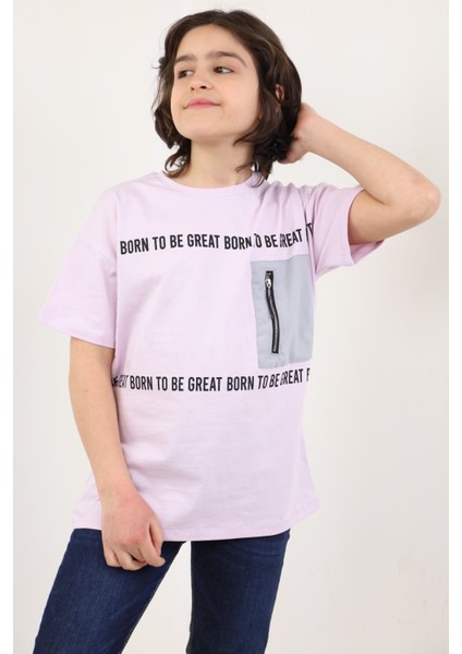 Erkek Çocuk Baskılı Tişört