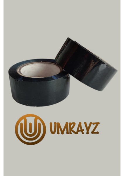 3 Adet Siyah Koli Bandı 45MM x 100M Renkli Hotmelt Koli Bantı Koli Bant Renkli Bant (1ADET)