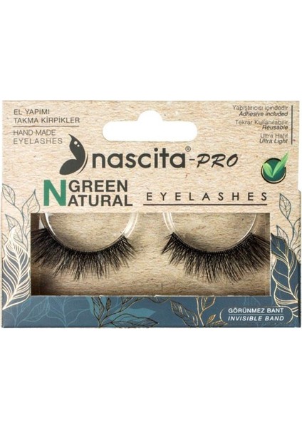 Green Natural Takma Kirpik - 114