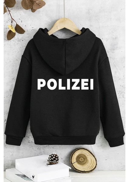 Only Trendwear Çocuk Polızeı Baskılı Sweatshirt