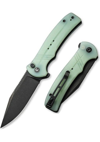 Cogent Flipper & Button Lock Knife Natural G10 Handle Çakı fiyatları