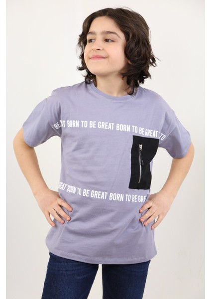 Erkek Çocuk Baskılı Tişört