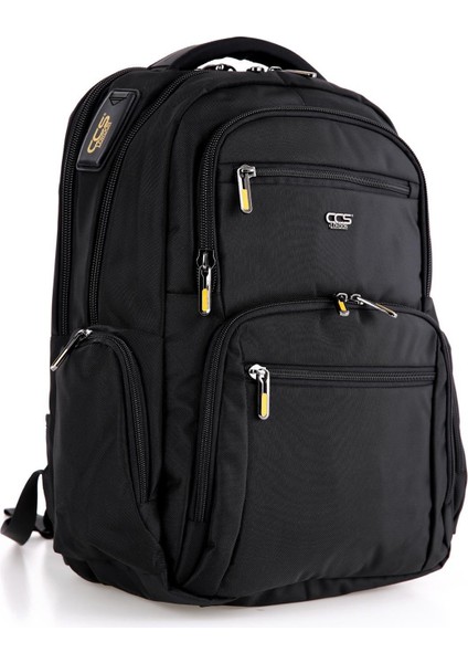 51439 17 Inc Laptop Bölmeli Su Geçirmez Sırt Çantası Siyah fiyatları