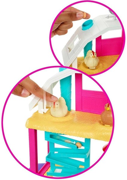 HGY88 Barbie Eğlenceli Çiftlik Hayatı Oyun Seti