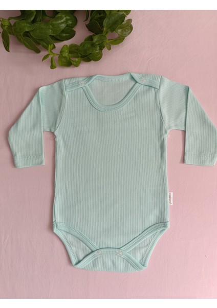 Minilkabebe Uzun Kol Fitilli Bebek Çıtçıtlı Body 2li fırsatları