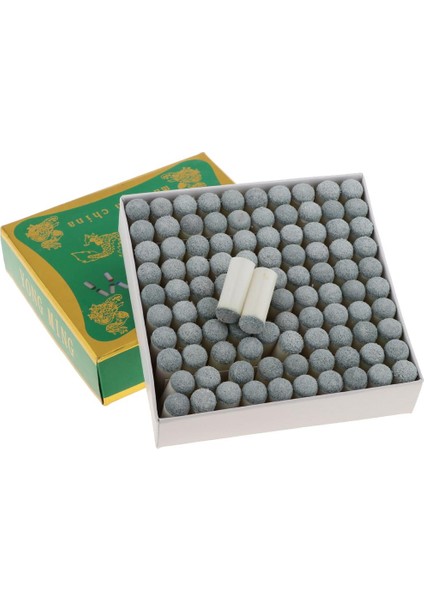 100 Havuz Cue Yüksük Ipuçları 9mm Havuz Cues Snooker Cue B-9mm (Yurt Dışından)