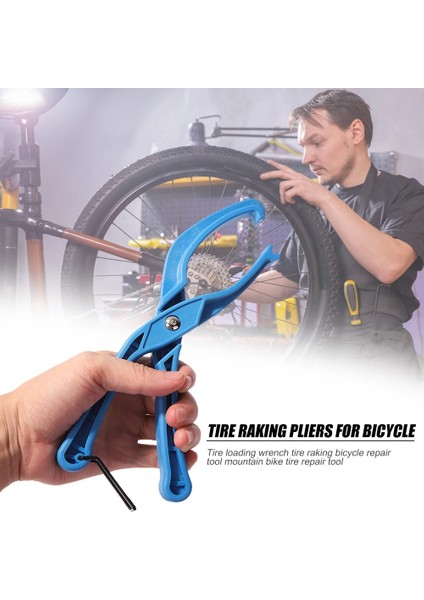 Yunjin Shop Bir Stil Çok Fonksiyonlu Bisiklet Jant Lastik Koruyucu Yıkım Kurulum Pense Lastik Sökücü Kelepçe Mtb Yol Bisikleti Lastik Tamir Aracı (Yurt Dışından)