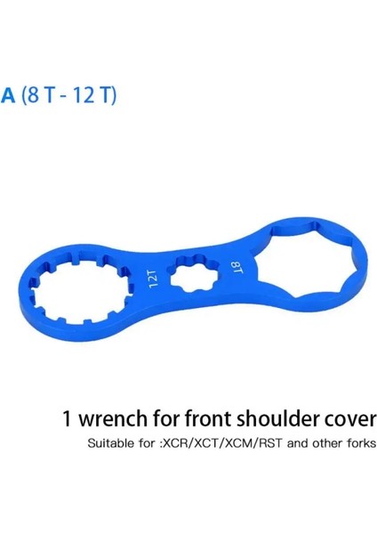 Mavi Tip A Stili 3IN1BICYCLE Ön Çatal Tamir Takımı Mtb Bisiklet Ön Çatal Omuz Kapağı Kapağı Anahtarı Sr Suntour Xcrxctxcmrst Sökme Aracı (Yurt Dışından)