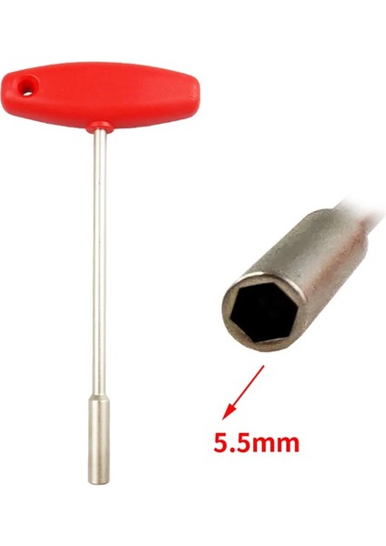 4,7 mm Stili Bisiklet Gizli Konuştu Anahtarı Gerdirici Çelik Mtb Dağ Bisikleti T Şekilli Kol Yerleşik Konuştu Kapağı Gadget'ı (Yurt Dışından)