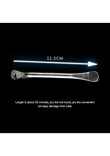A1 Stili 1 Adet Mini Metal Bisiklet Lastik Kolu Bisiklet Bisiklet Lastiği Kazayağı Aşınmaya Dayanıklı Ayrıntılı Bisiklet Tamir Açıcı Kırıcı Aracı Crow Bar (Yurt Dışından)