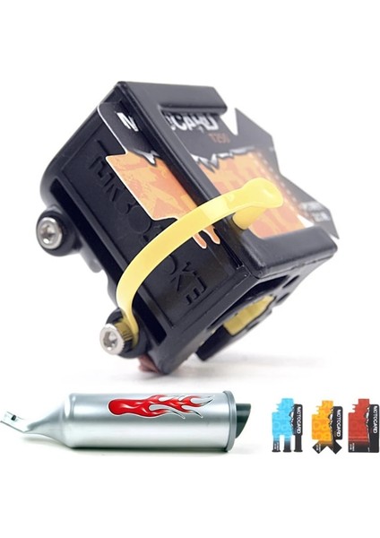 Bisiklet Türbin Motosiklet Egzoz Altı Çeşit Motosiklet Ses Efektleri Ayarlanabilir Motocard ile Bisiklet Ses Egzoz Borusu (Yurt Dışından)