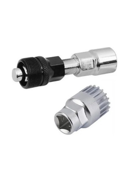 2 Adet Rama Tools Stili Bisiklet Tamir Alet Takımları Dağ Bisikleti Zincir Kesicibraket Sökücüzincir Sökücüserbest Çark Sökücükrank Çektirici Sökücü (Yurt Dışından)