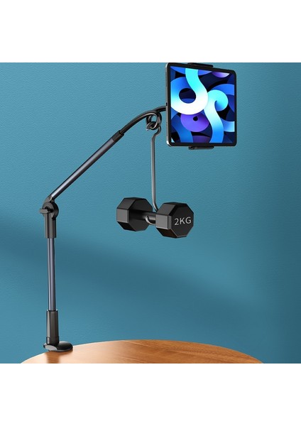 Esnek Uzun Kollu Ayarlanabilir Masaüstü Tablet ve Telefon Tutucu 12.9"