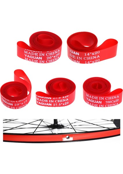 Yunjin Shop 12 Inç Tarzı 2 Adet Bisiklet Lastiği Jant Bantları Mtb Yol Bisikleti Jant Bant Şeritleri C Bisiklet Aksesuarları Için (Yurt Dışından) indirimleri