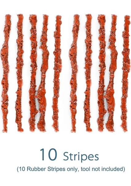 10 Adet Tarzı Mtb Yol Bisikleti Için Bisiklet Tubeless Lastik Tamir Takımı Kauçuk Çizgili Taşınabilir Acil Lastik Tamir Takımı Bisiklet Lastiği Tamir Matkabı (Yurt Dışından)